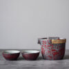theiere en ceramique service 2 tasses 180ml 4