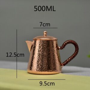 theiere en cuivre 500ml 2