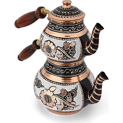 theiere en cuivre caydanlik 05 09l 2