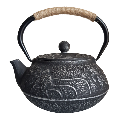 theiere en fonte argent 800ml