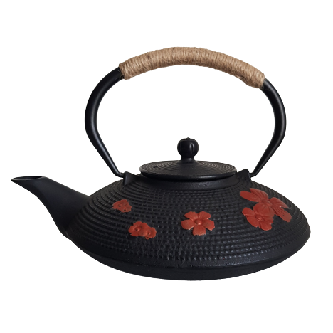 theiere en fonte flora 700ml