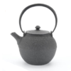 theiere en fonte japonaise grise wazuqu hikime 950 1350ml
