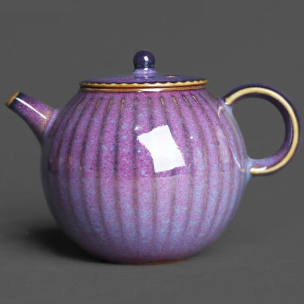 theiere en gres coloree 170ml 3