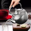theiere en inox avec filtre inox 12 2l