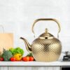 theiere en inox avec filtre inox 12 2l 2