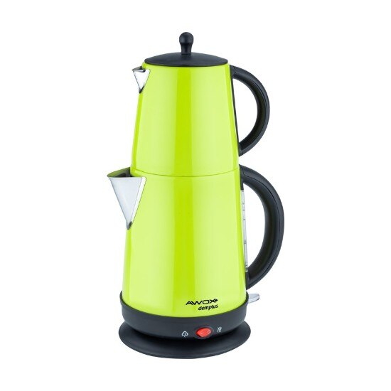 theiere en inox caydanlik turc electrique 17l 07l 10