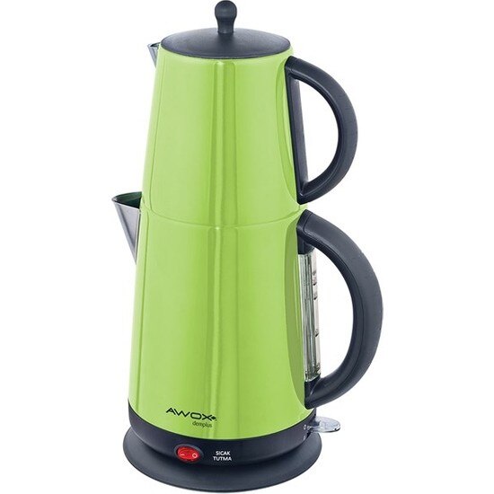 theiere en inox caydanlik turc electrique 17l 07l 6