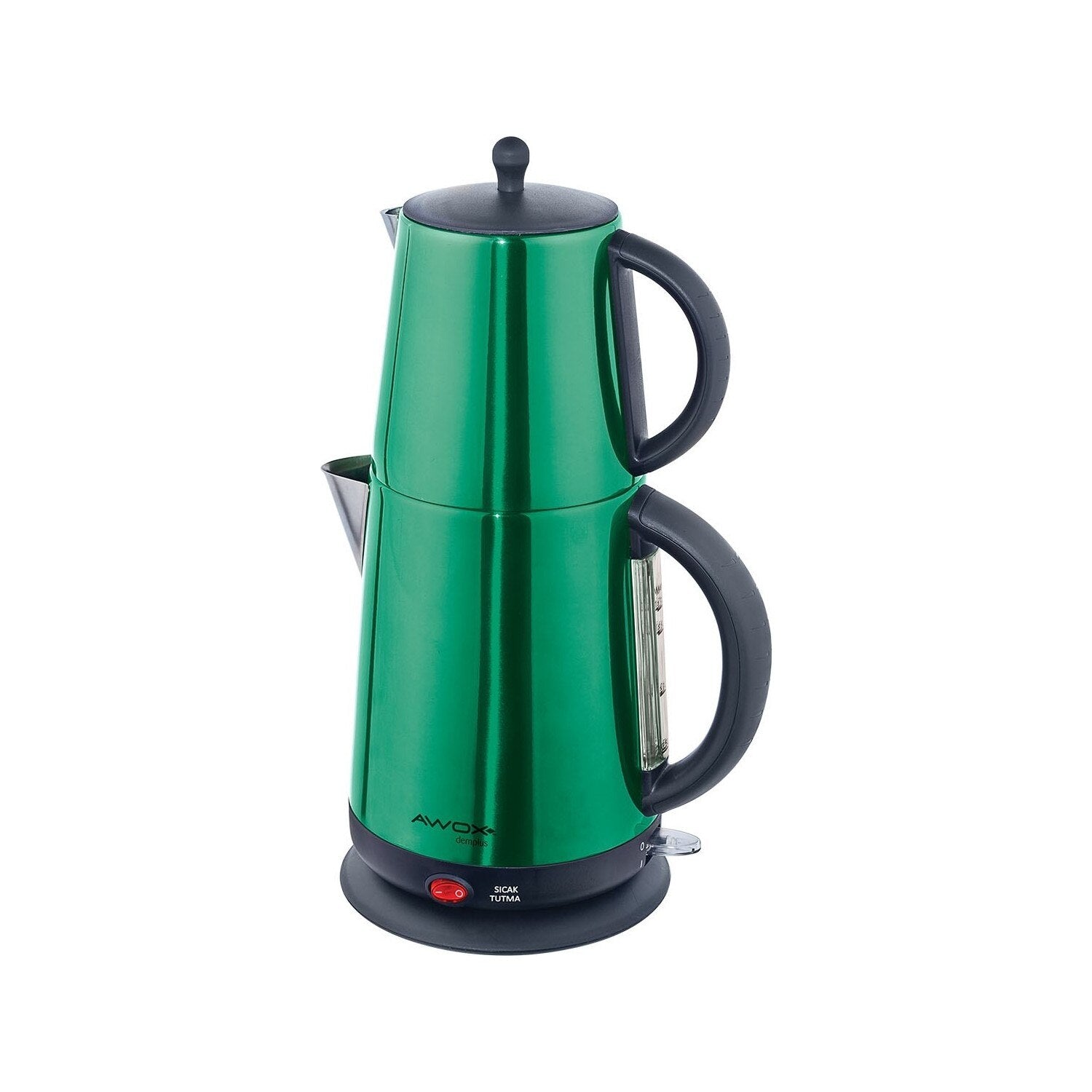 theiere en inox caydanlik turc electrique 17l 07l 9