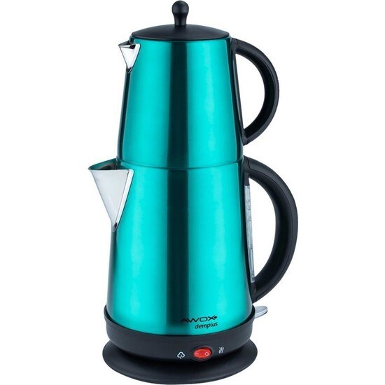 theiere en inox caydanlik turc electrique 17l 07l