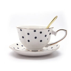 theiere en porcelaine blanche a pois ou rayures 860ml 3 theiere en porcelaine blanche a pois ou rayures 860ml 3