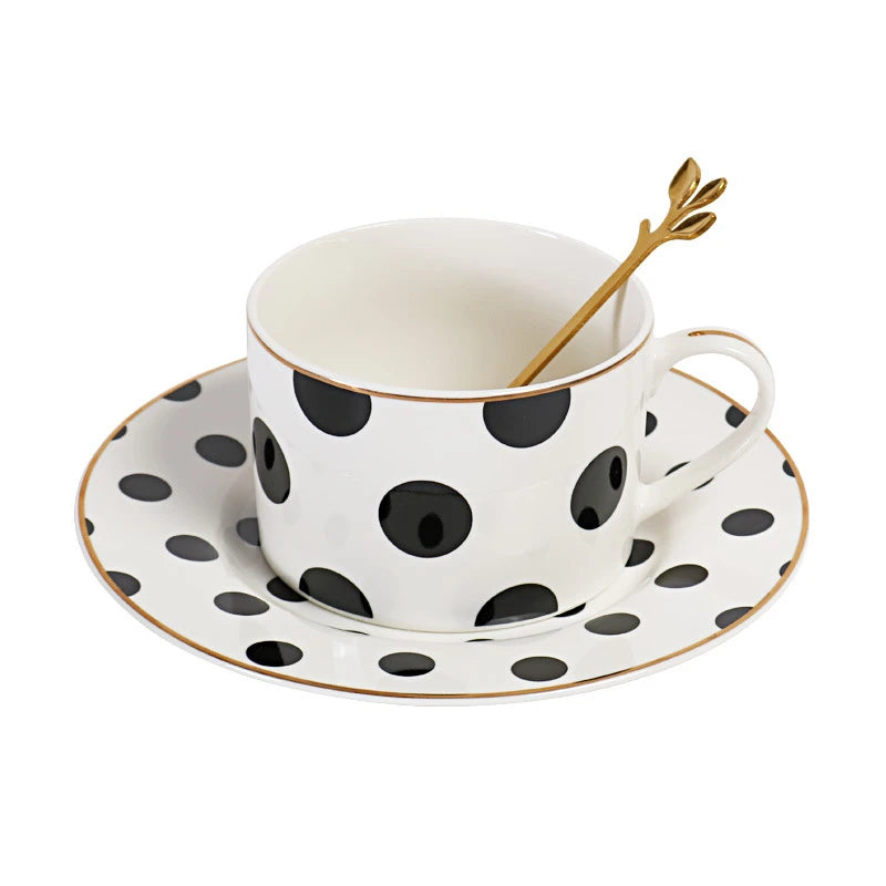 theiere en porcelaine blanche et noire tea for one 450ml 3