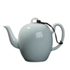 theiere en porcelaine bleu celadon 200ml