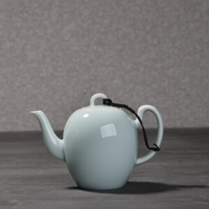 theiere en porcelaine bleu celadon 200ml