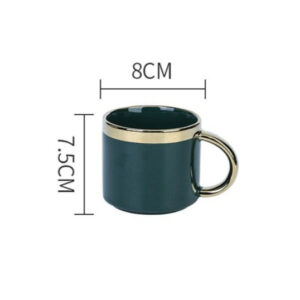 theiere en porcelaine bleu vert 750ml 3