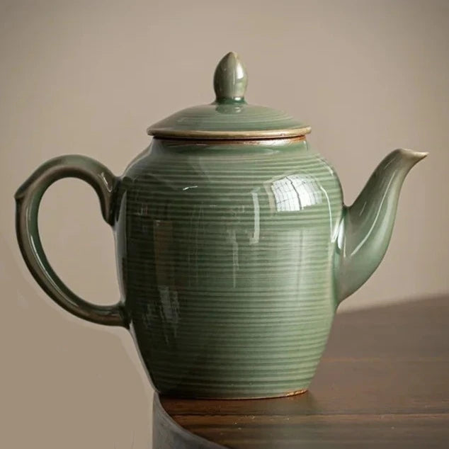theiere en porcelaine celadon 180 280ml 3