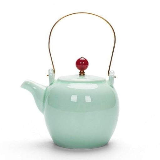 theiere en porcelaine coloree 310ml 5