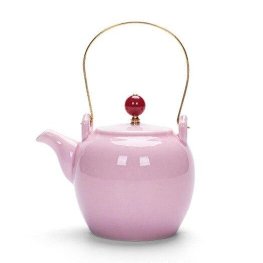 theiere en porcelaine coloree 310ml