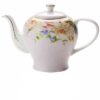 theiere en porcelaine fleurs 900ml 15l 3