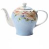 theiere en porcelaine fleurs 900ml 15l 4