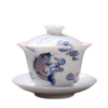 theiere en porcelaine gaiwan bone china 150ml