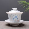 theiere en porcelaine gaiwan bone china 150ml 2