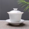 theiere en porcelaine gaiwan bone china 150ml 3