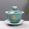 theiere en porcelaine gaiwan traditionnel 125 150ml 3