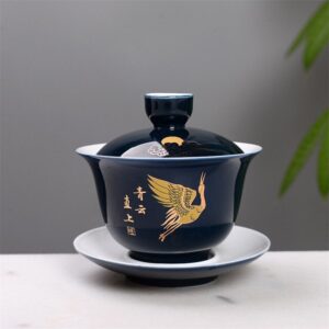 theiere en porcelaine gaiwan traditionnel 125 150ml 4 theiere en porcelaine gaiwan traditionnel 125 150ml 4