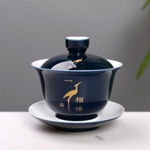 theiere en porcelaine gaiwan traditionnel 125 150ml 6 theiere en porcelaine gaiwan traditionnel 125 150ml 6