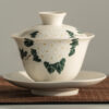 theiere en porcelaine gaiwan zhong 160 165ml 2