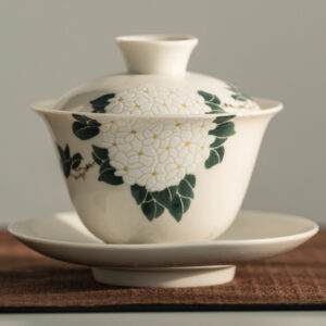 theiere en porcelaine gaiwan zhong 160 165ml 2 theiere en porcelaine gaiwan zhong 160 165ml 2