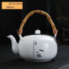 theiere en porcelaine motif japonais 680ml 3