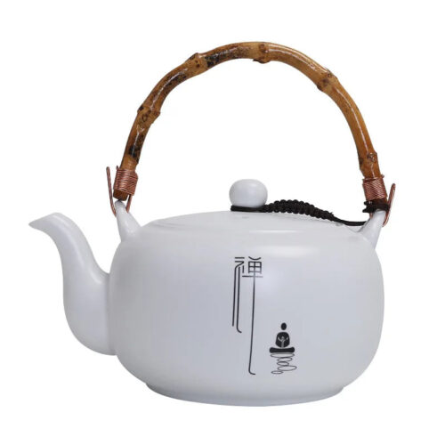 theiere en porcelaine motif japonais 680ml 5
