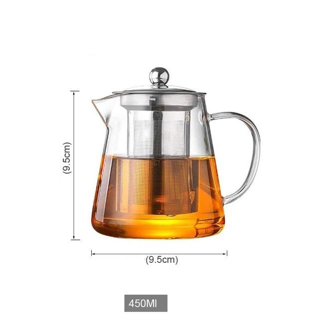 theiere en verre avec filtre inox 450ml a 13l 3