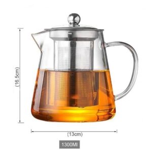 theiere en verre avec filtre inox 450ml a 13l 6 theiere en verre avec filtre inox 450ml a 13l 6