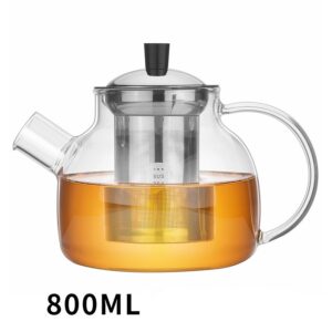 theiere en verre avec infuseur inox 800 1500ml theiere en verre avec infuseur inox 800 1500ml
