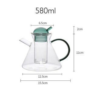 theiere en verre avec infuseur verre 580ml 2 theiere en verre avec infuseur verre 580ml 2