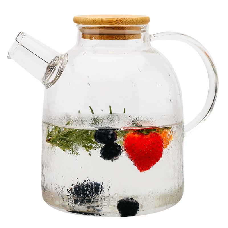 theiere en verre borosilicate 16l 2