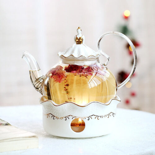 theiere en verre et porcelaine avec rechaud 600ml 8 theiere en verre et porcelaine avec rechaud 600ml 8