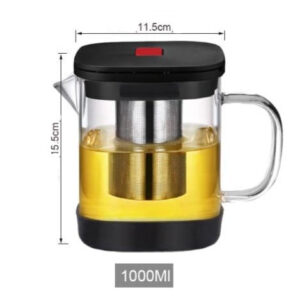 theiere en verre filtre inox 600ml 12l 3 theiere en verre filtre inox 600ml 12l 3