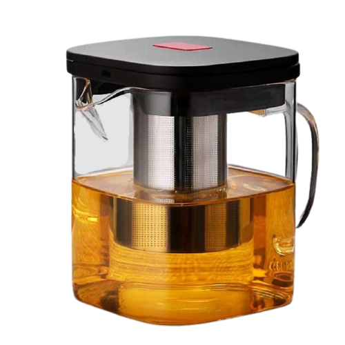 theiere en verre filtre inox 600ml 12l