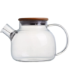 theiere en verre pour fleur de the 1l 18l