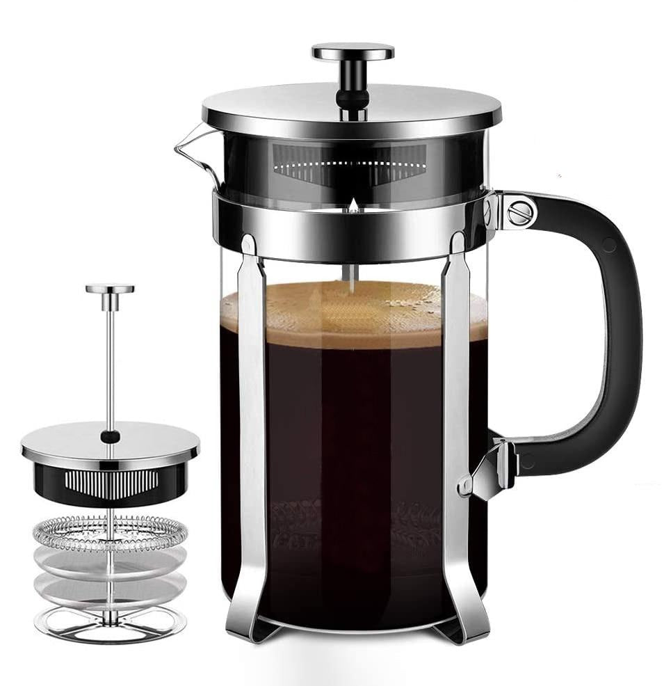 theiere en verre pression 350 1000ml