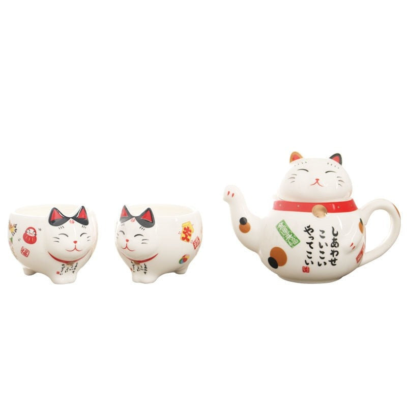 theiere forme chat maneki neko 300ml 4