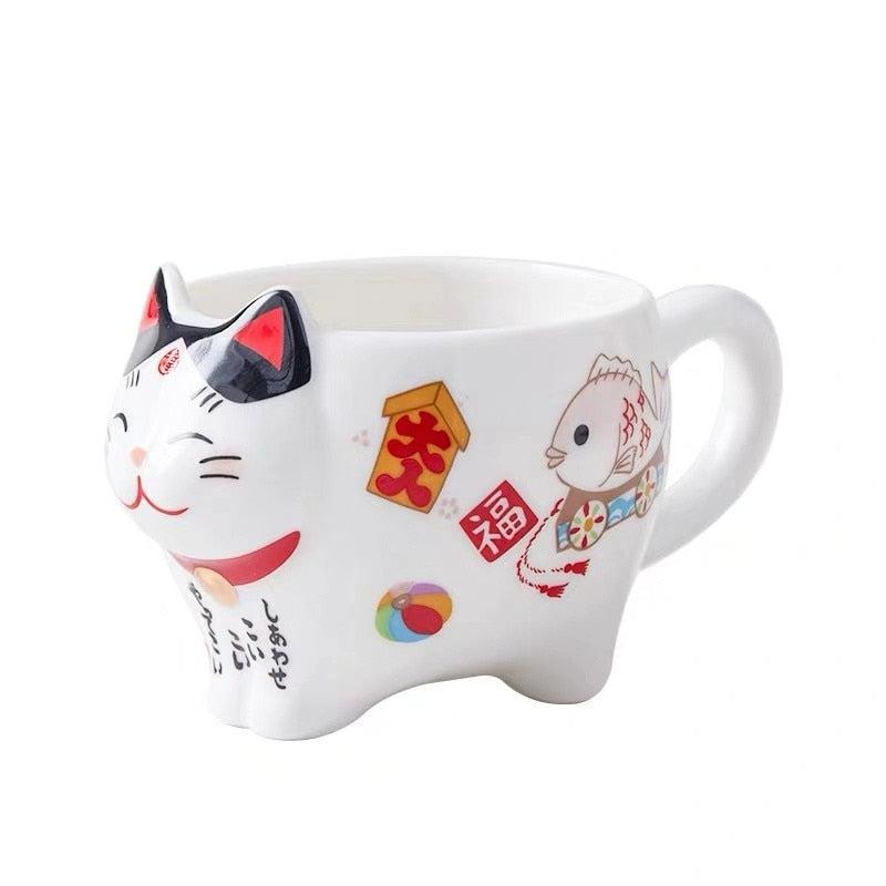 theiere forme chat maneki neko 300ml