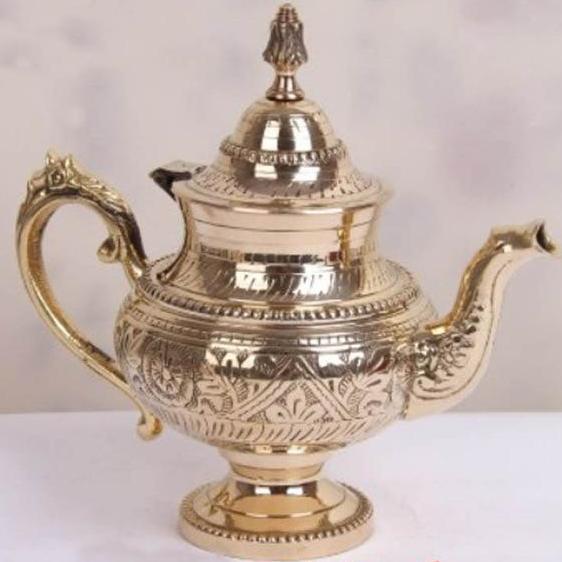 theiere indienne en cuivre 500 600ml