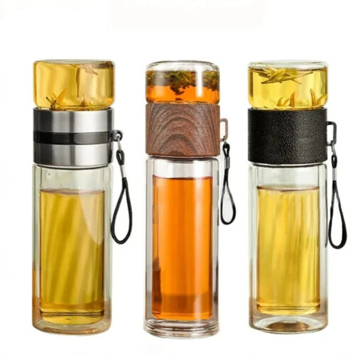 theiere infuseur nomade verre double paroi 400ml 300100ml 4 theiere infuseur nomade verre double paroi 400ml 300100ml 4
