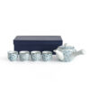 theiere japonaise a fleurs service 4 tasses