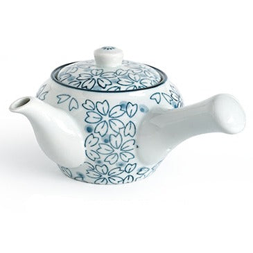 theiere japonaise a fleurs service 4 tasses 3