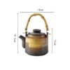 theiere japonaise anse bambou 1 12l 16